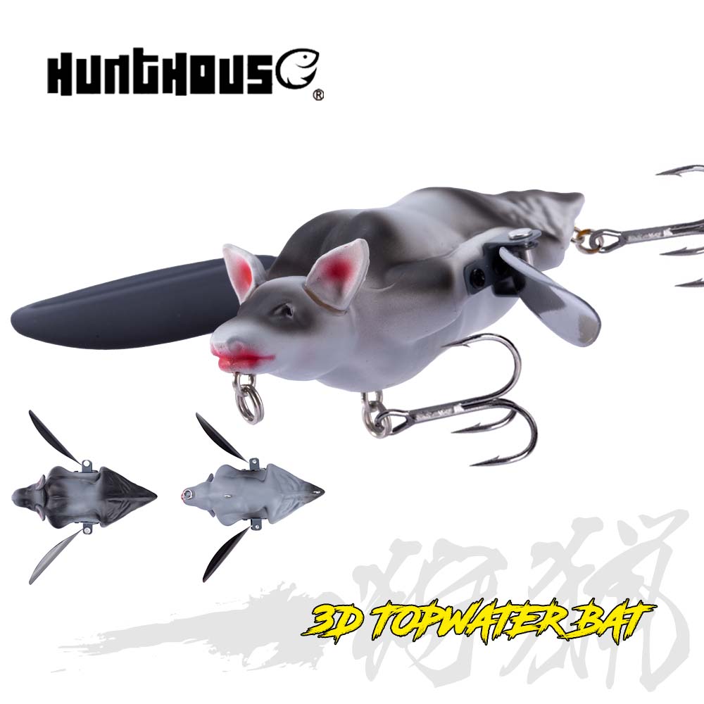 3D Printing Lure - Hunthouse Bionic 3D Bat Artificial Pencil