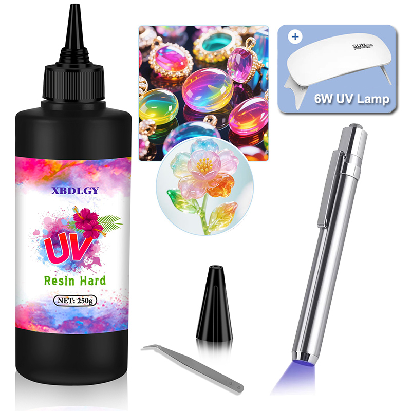 Resin Curing Station - 200g/250g/500g UV Resin Hard Glue for