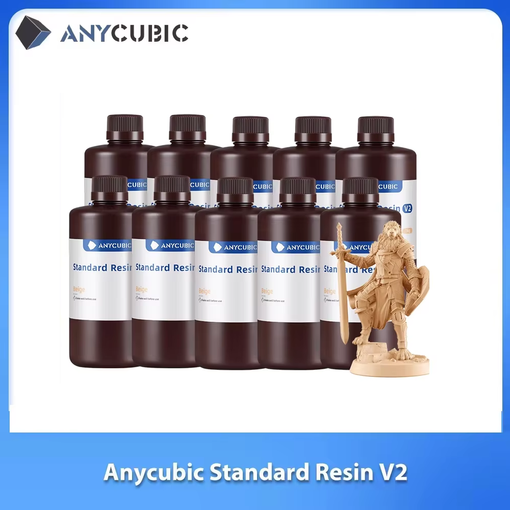 3D Printing Uv Sensitive Resin - ANYCUBIC Standard Resin V2 405nm UV
