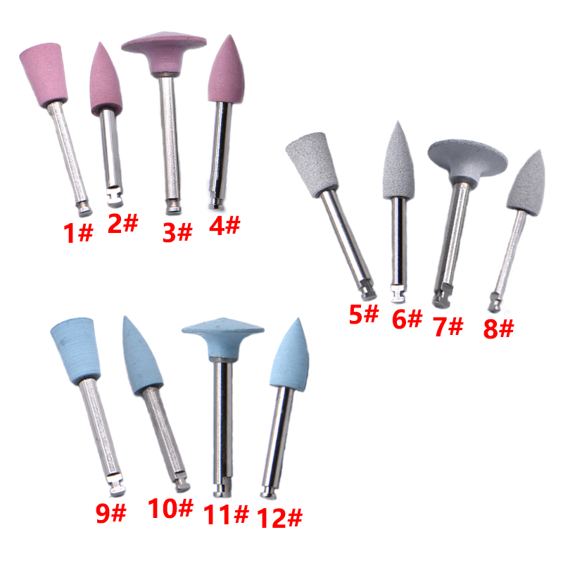 Resin Curing Station - 4PCS Dentistry Rubber Grinding Head Teeth