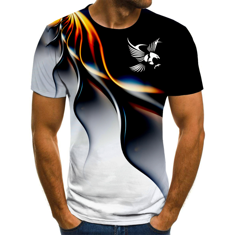 3D Printing Eagle - 2022 Eagle 3D Print Men's T-shirt