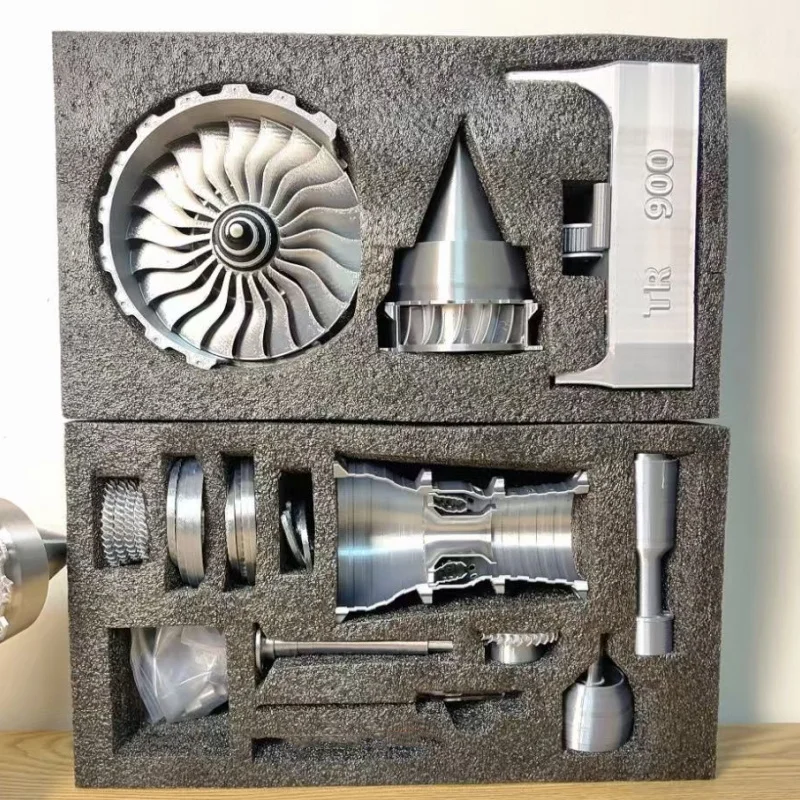 3D Printing Metal - New TR900 Turbofan Engine Model Kits