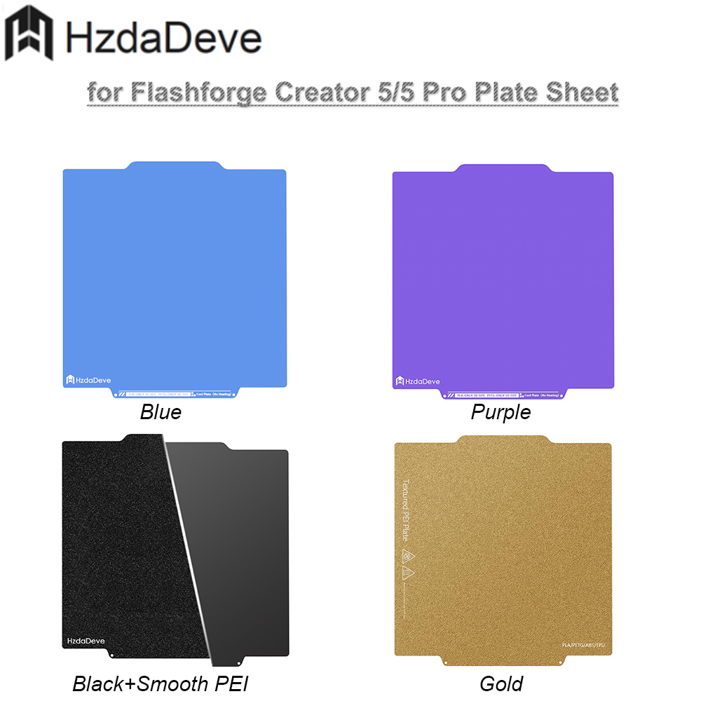 Pei Sheet - for Creator 5/5Pro Build Plate Dual-Textured
