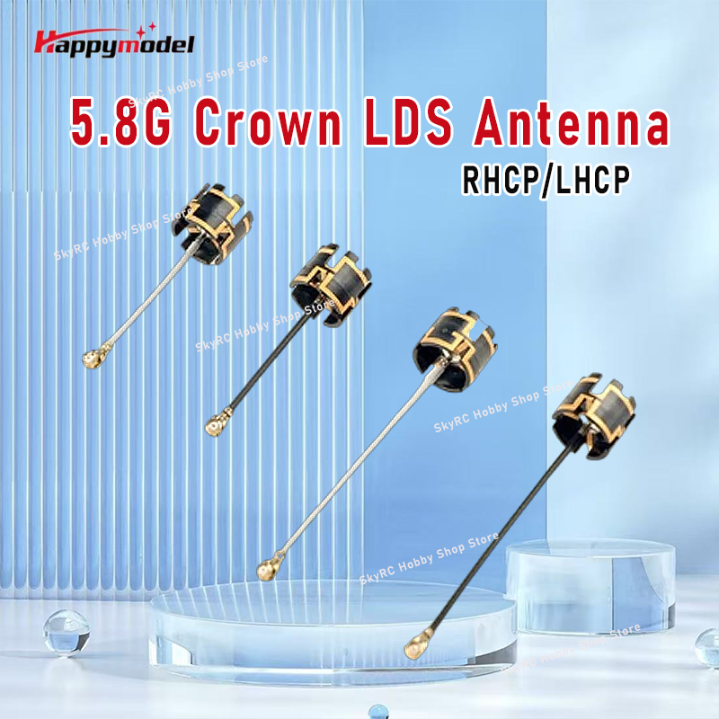 3D Printing Drone - Happymodel 5.8G Crown LDS Antenna RHCP/LHCP