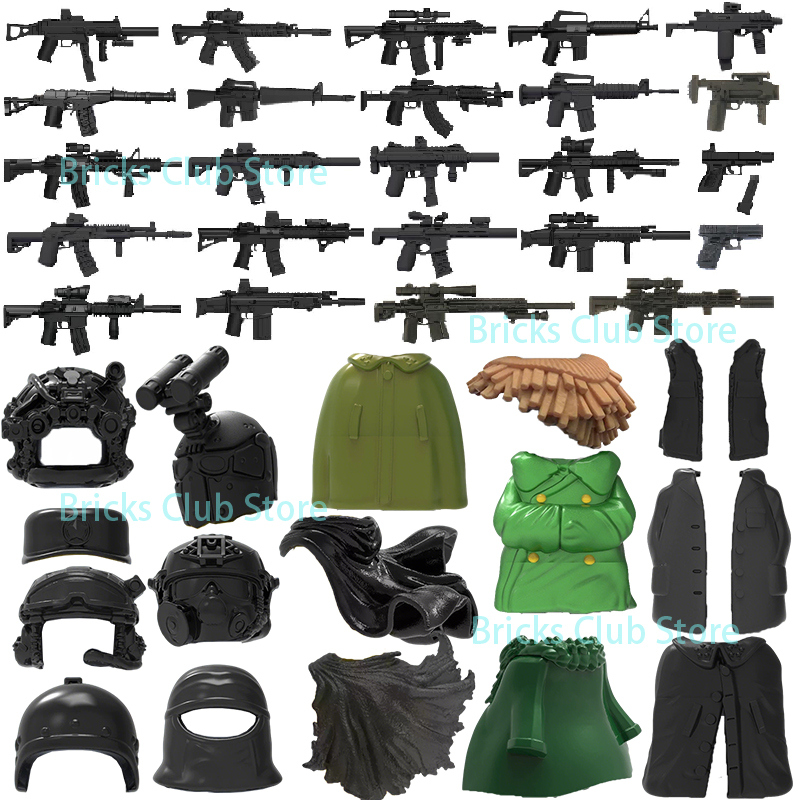 3D Printing Xenomorph - Military 3D-Printed Gun Building Blocks Troop