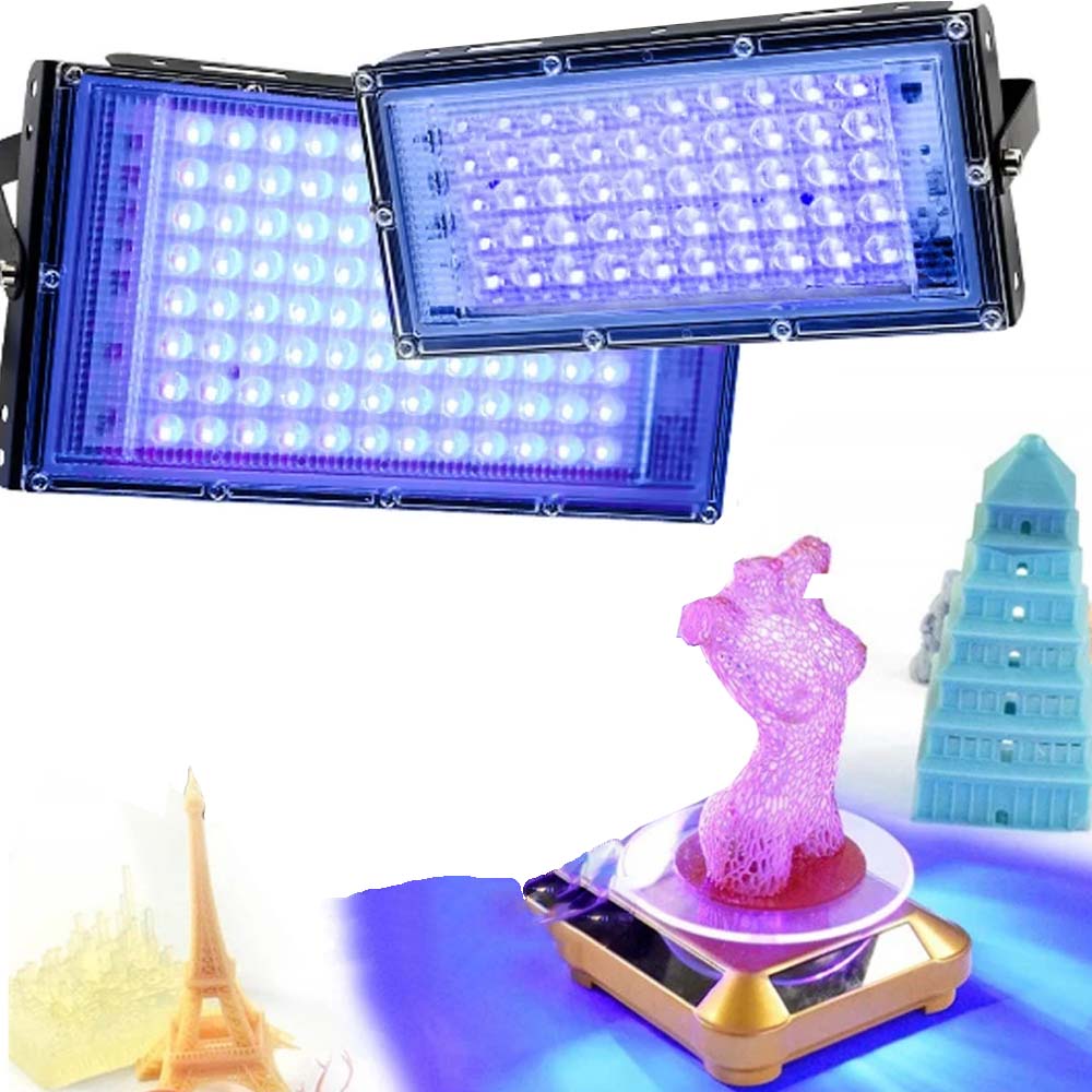 220V 50W 300W LED Ultraviolet  - огляд і ціна 3D Printing Uv Sensitive Resin