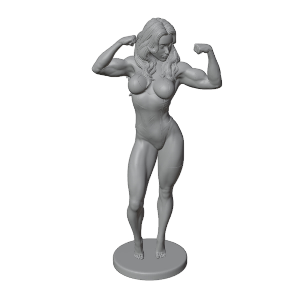 Sexy Fitness Woman, Long-Haire - огляд і ціна 3D Printing Instructor