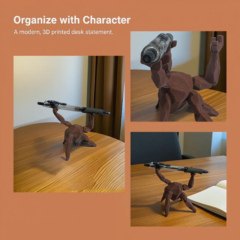 Rocky Pen Holder 3D Printed Pr - огляд і ціна 3D Printing Grip