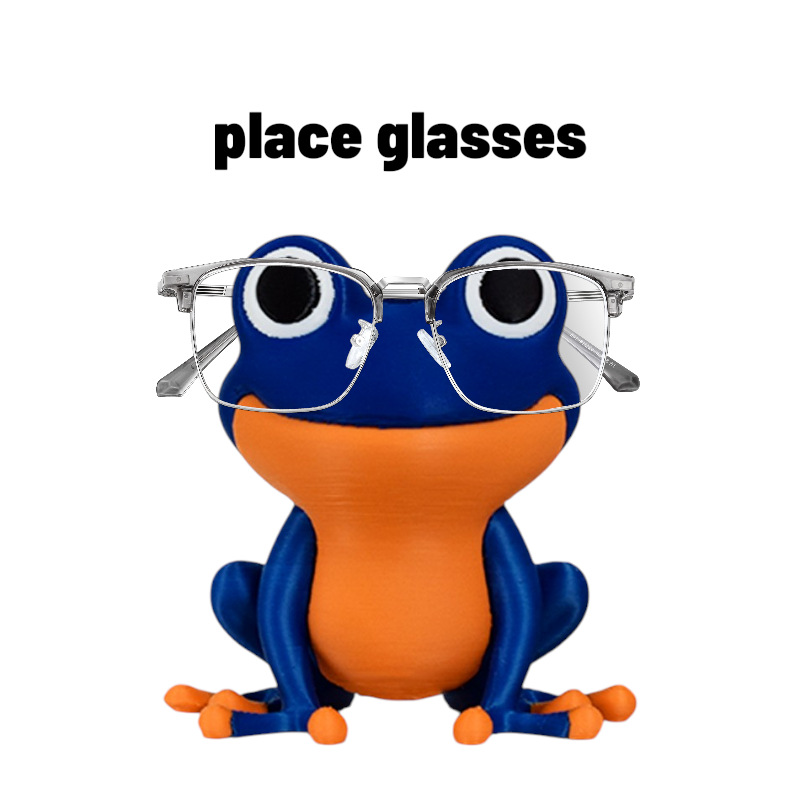 Creative Big Eyed Frog Shaped  - огляд і ціна 3D Printing Glasses Frames