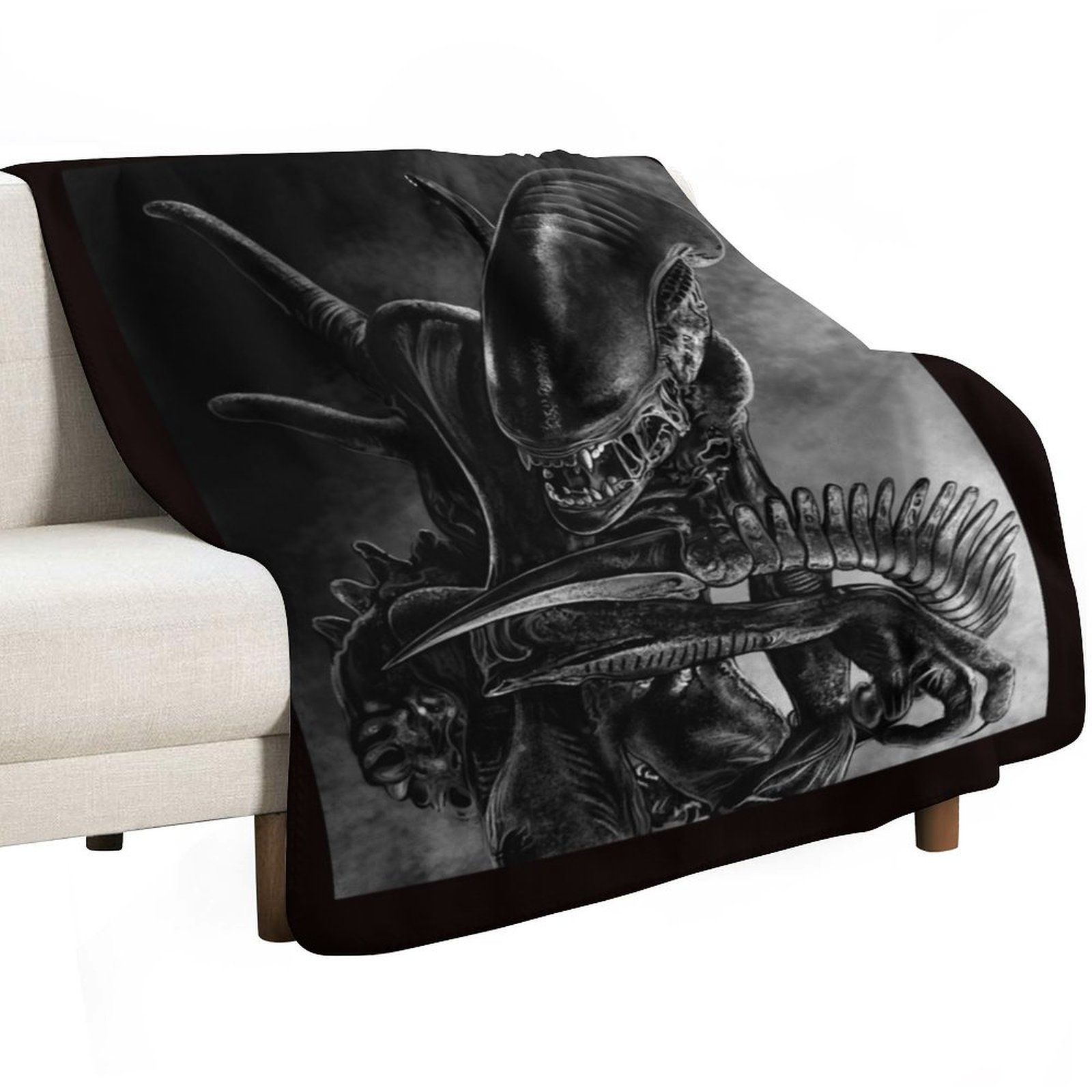 Xenomorph Throw Blanket Blanke - огляд і ціна 3D Printing Xenomorph