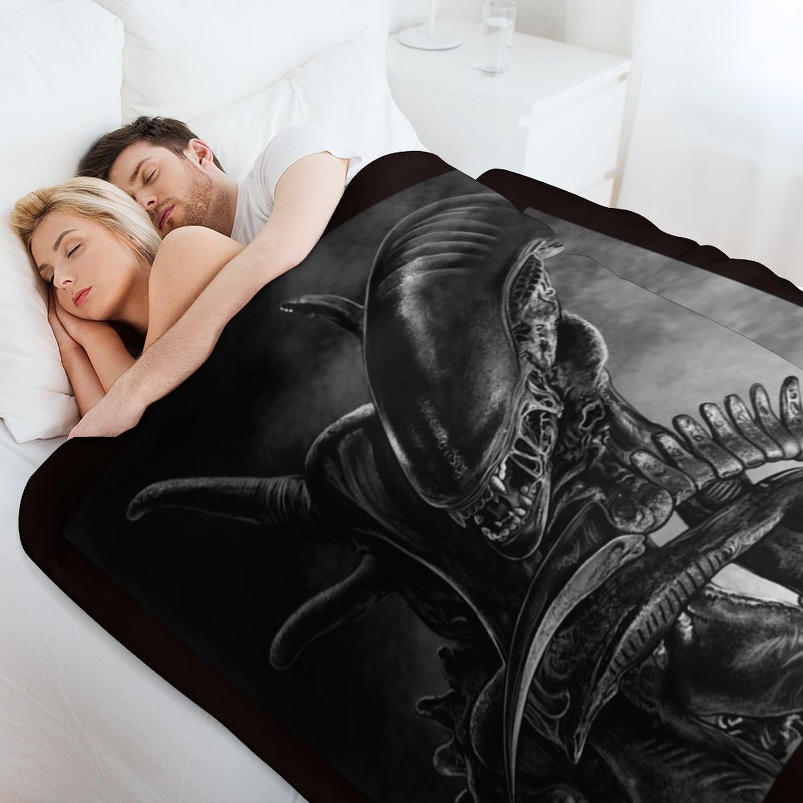 Xenomorph Throw Blanket Blanke - огляд і ціна 3D Printing Xenomorph