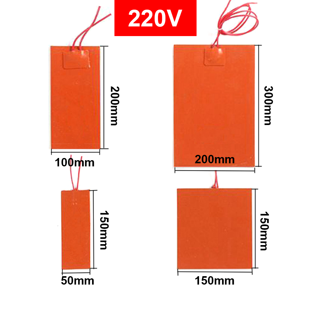 12V 220V Silicone Rubber Heati - огляд і ціна 3D Printing Guide