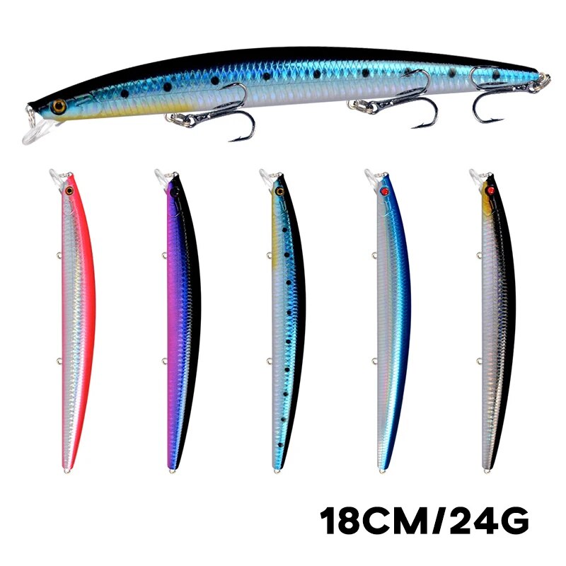 Minnow Fishing Lure Laser Hard - огляд і ціна 3D Printing Lure