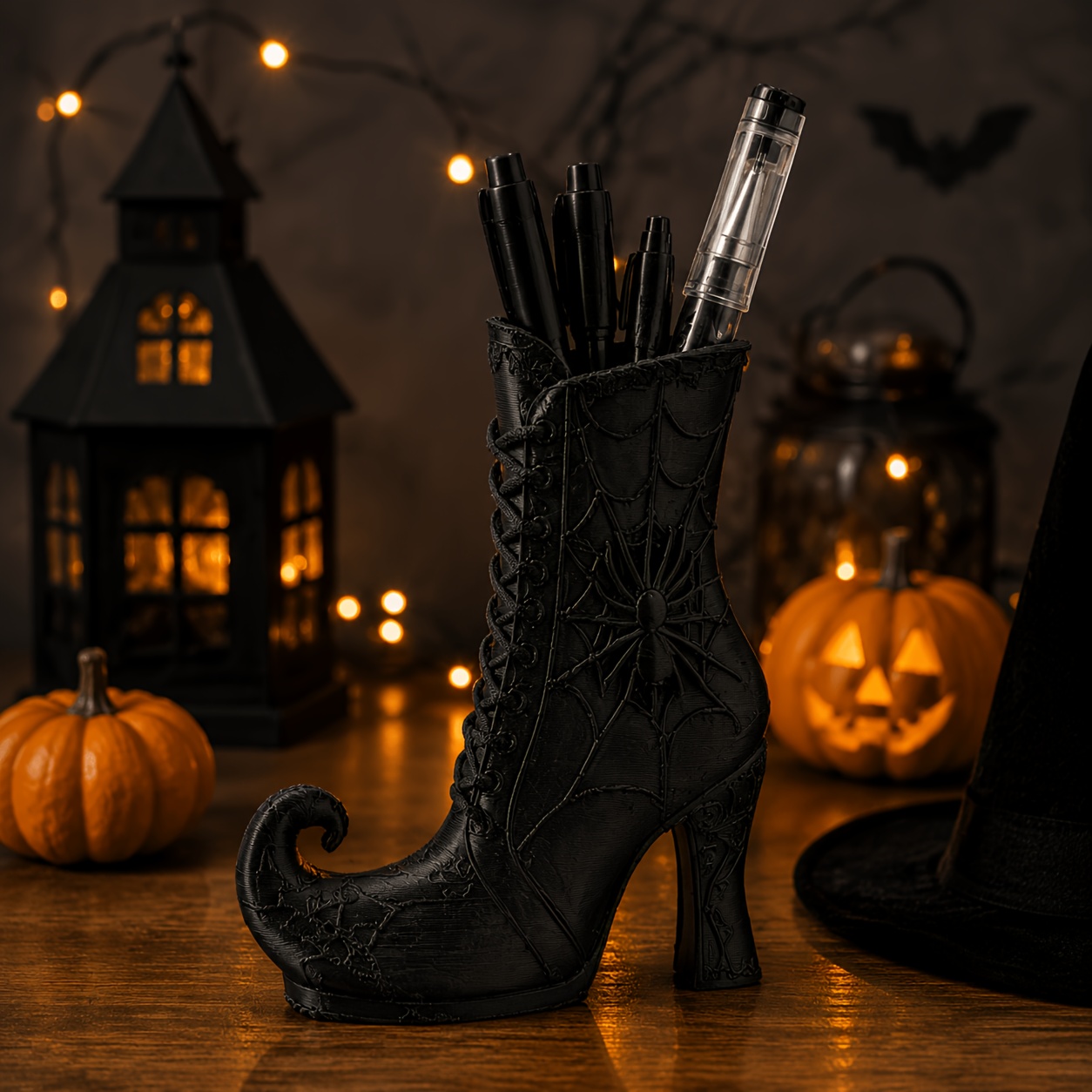 Gothic Witch Boot Pen Holder w - огляд і ціна 3D Printing Pen For Adults