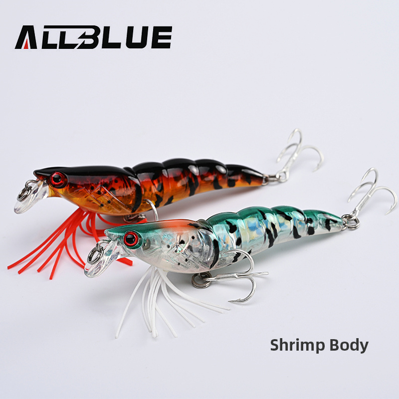ALLBLUE 3D Flash Shrimp 70mm 7 - огляд і ціна 3D Printing Lure