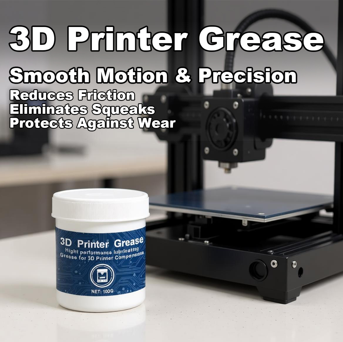 100g Lithium Grease 3D Printer - огляд і ціна 3D Printing Guide