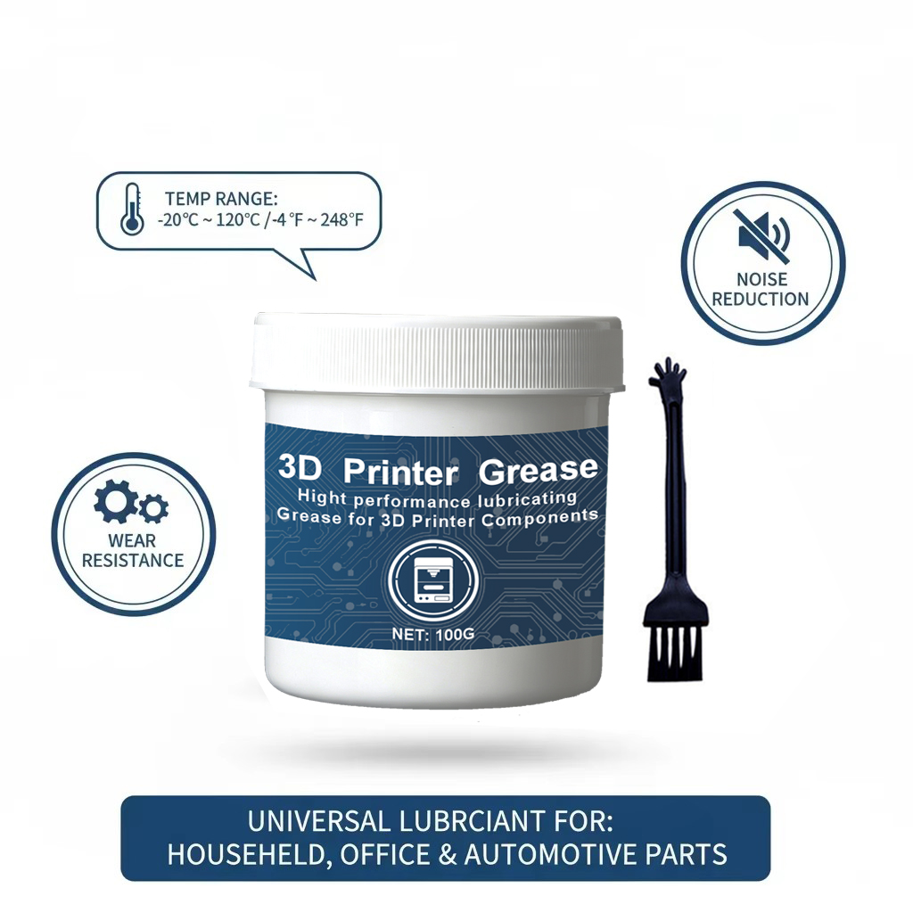 100g Lithium Grease 3D Printer - огляд і ціна 3D Printing Guide