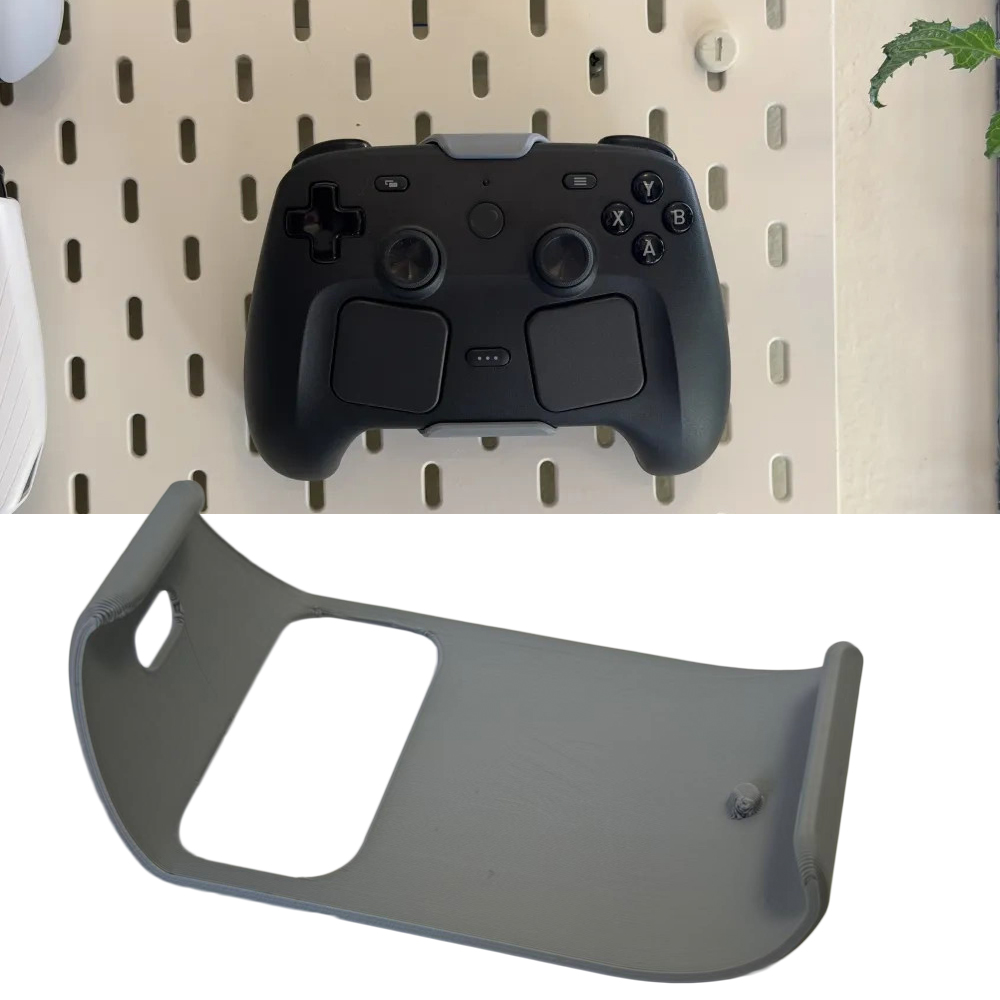 Base grip Back Mount for Steam - огляд і ціна 3D Printing Grip