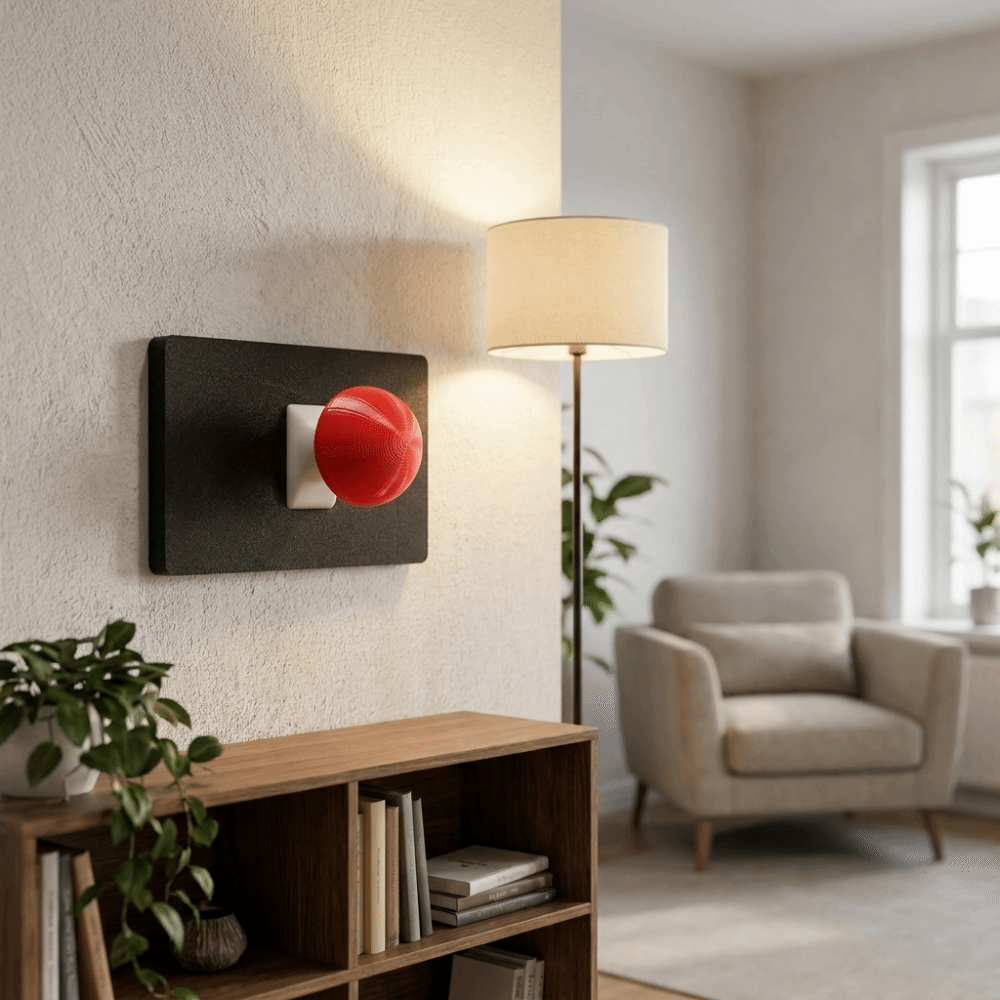 Creative 3D Printed Wall Switc - огляд і ціна 3D Printing With Pp