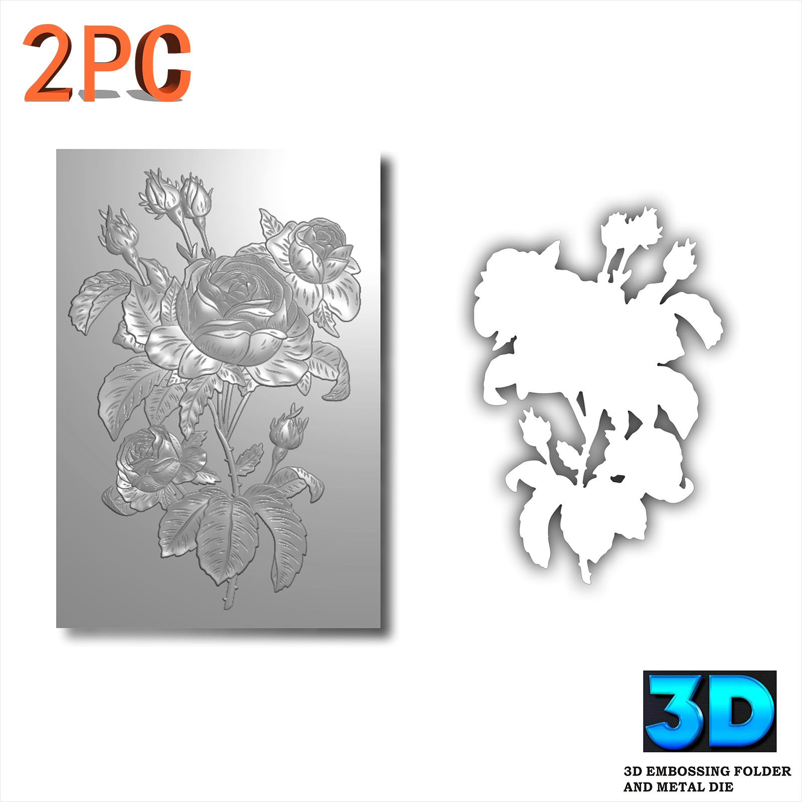 Rose Art Background Flower Des - огляд і ціна 3D Printing With Pp
