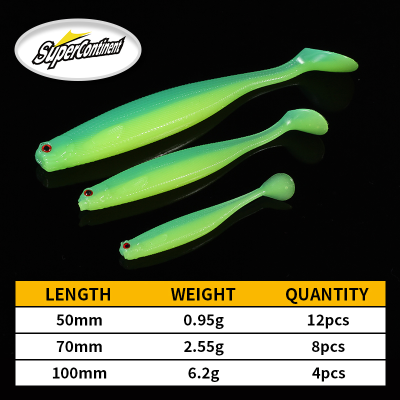 2022 Supercontinent ShadTeez 5 - огляд і ціна 3D Printing Lure