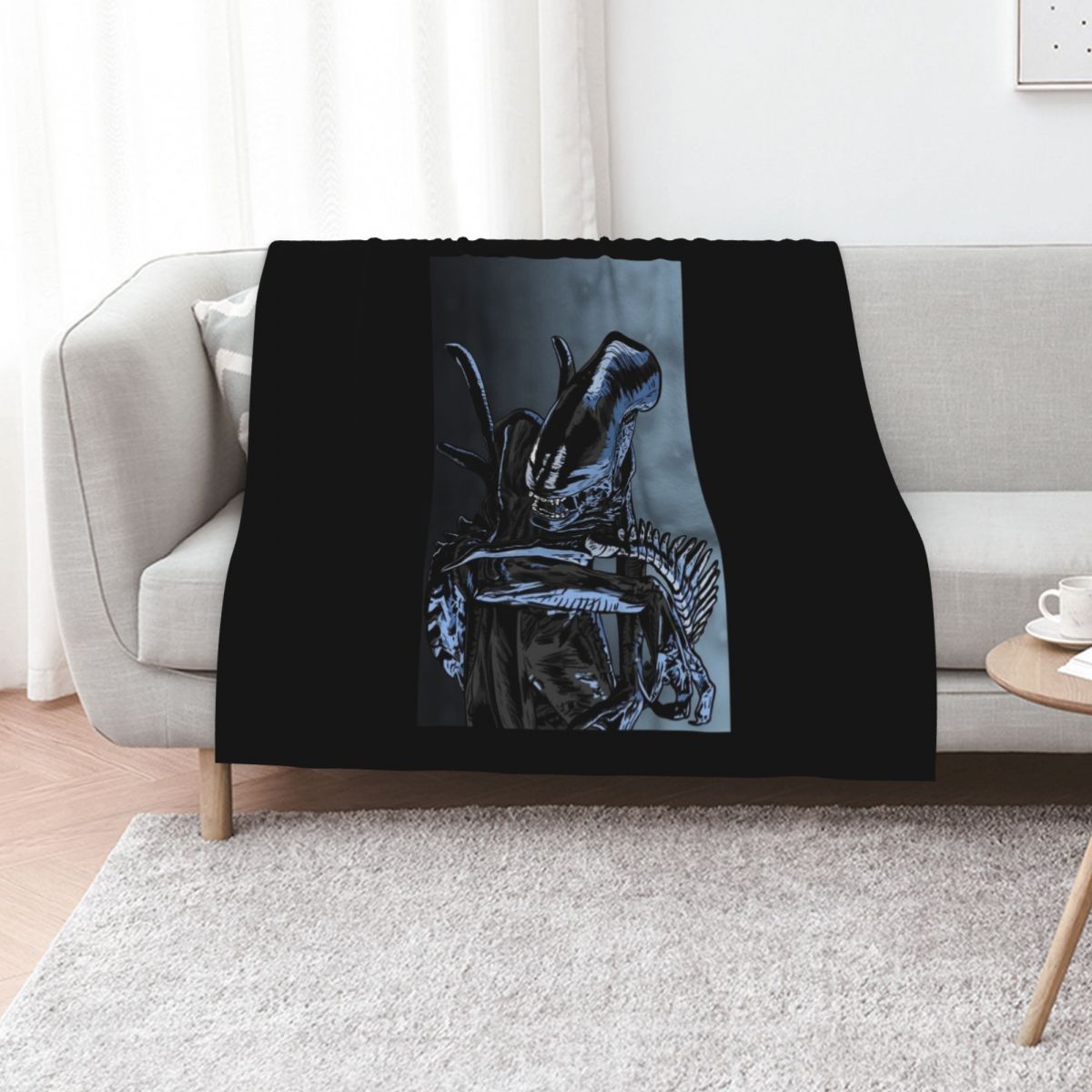 Xenomorph Throw Blanket Cozy N - огляд і ціна 3D Printing Xenomorph