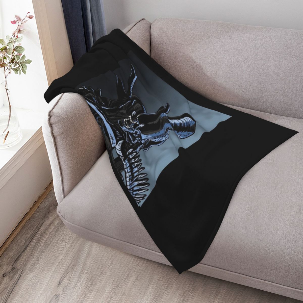 Xenomorph Throw Blanket Cozy N - огляд і ціна 3D Printing Xenomorph