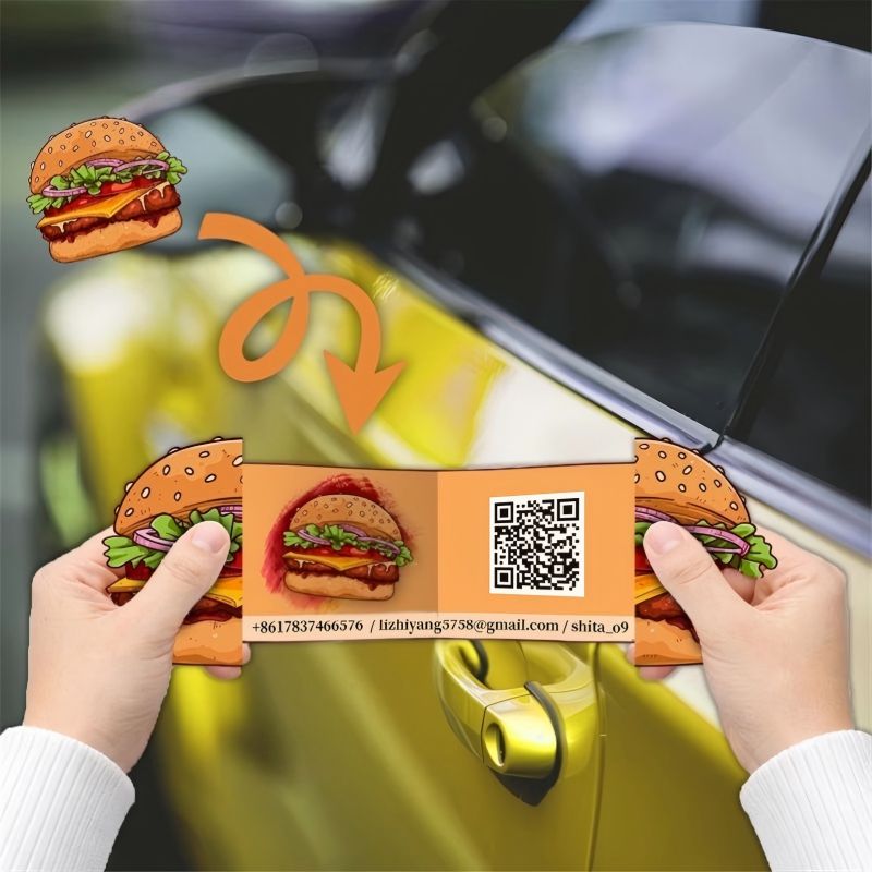 Custom 3D Pop-up Business Card - огляд і ціна 3D Printing Qr Codes