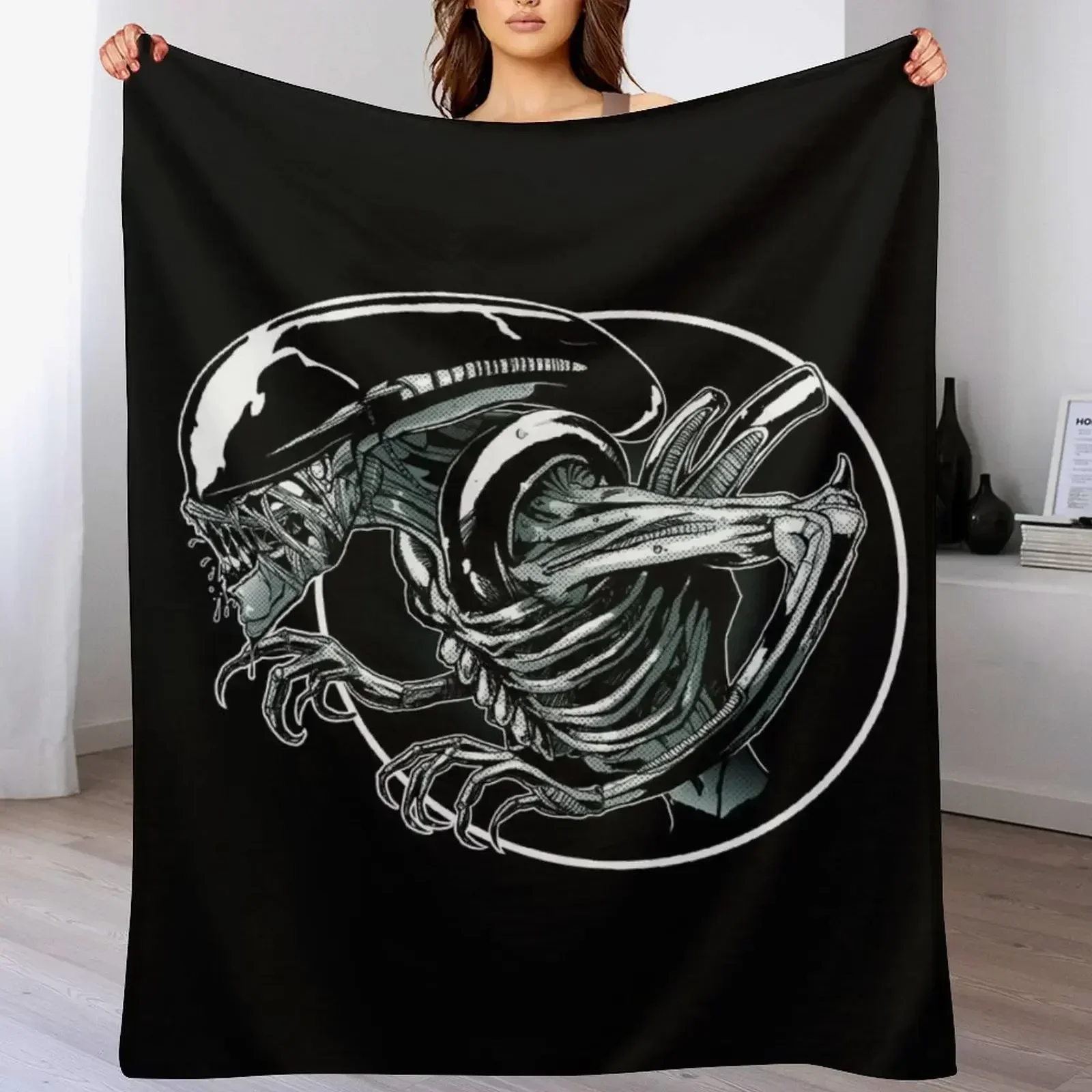 aliens xenomorph Throw Blanket - огляд і ціна 3D Printing Xenomorph