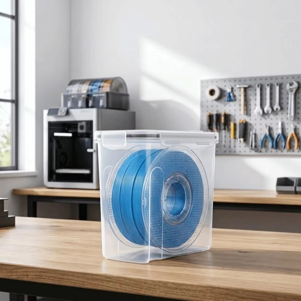 Transparent Filament Container - огляд і ціна 3D Printing With Pp