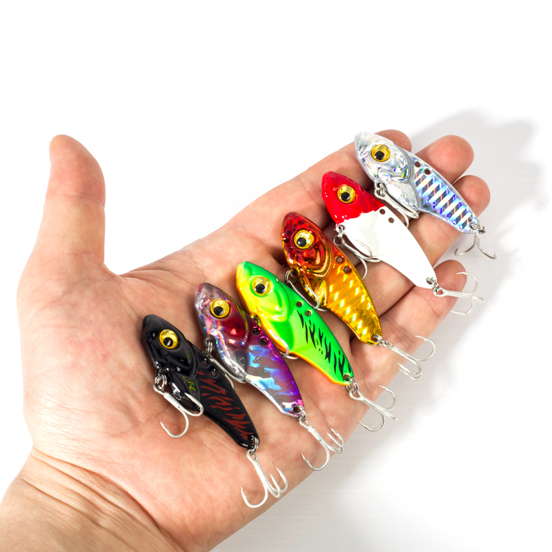6PCS Metal VIB Lure 5g 7g 10g  - огляд і ціна 3D Printing Lure