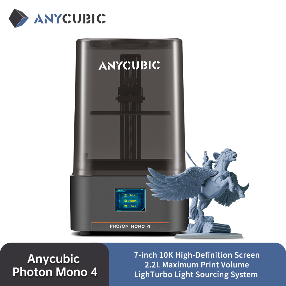 ANYCUBIC Photon Mono 4 AE Vers - огляд і ціна 3D Printing Uv Sensitive Resin