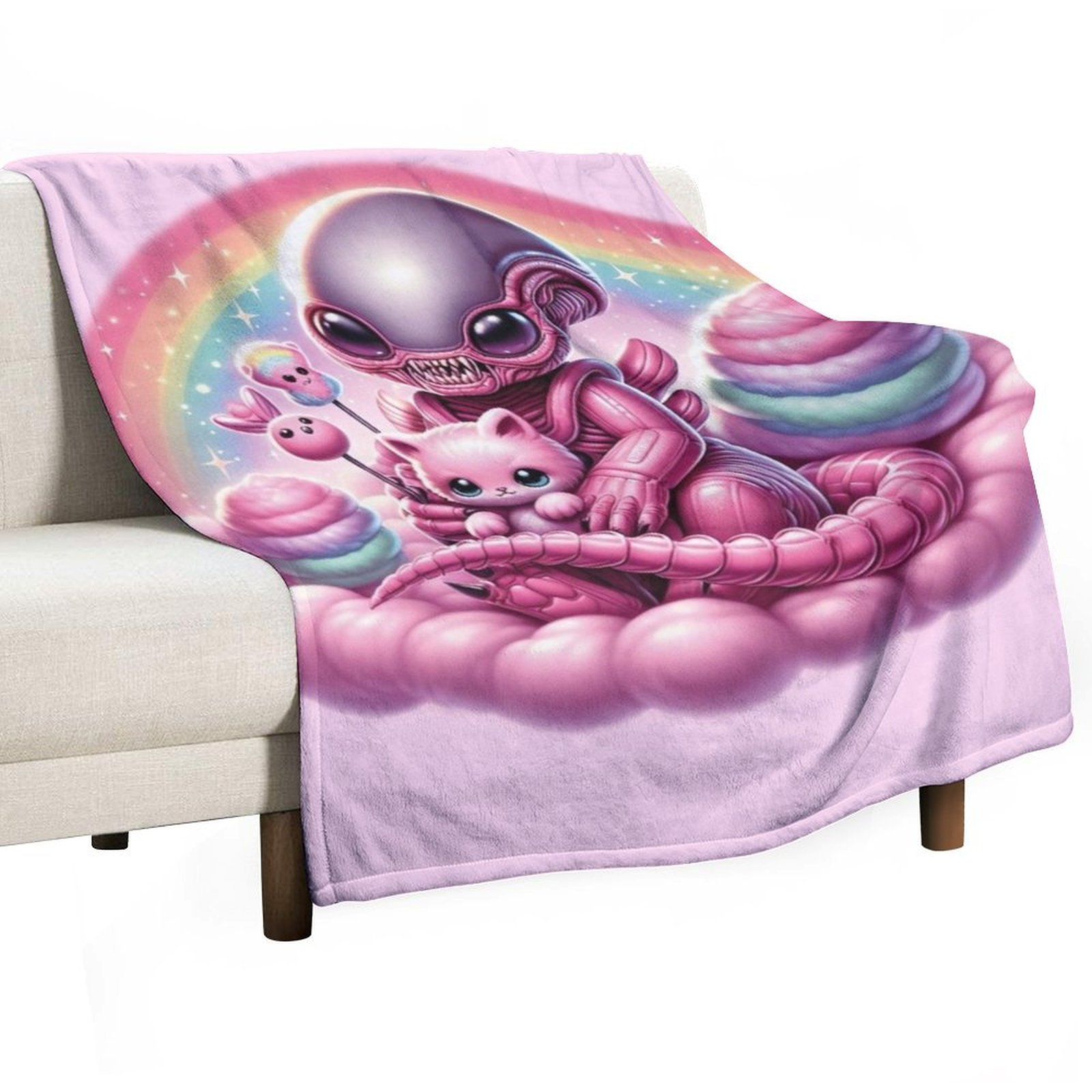 Baby Xenomorph Throw Blanket D - огляд і ціна 3D Printing Xenomorph