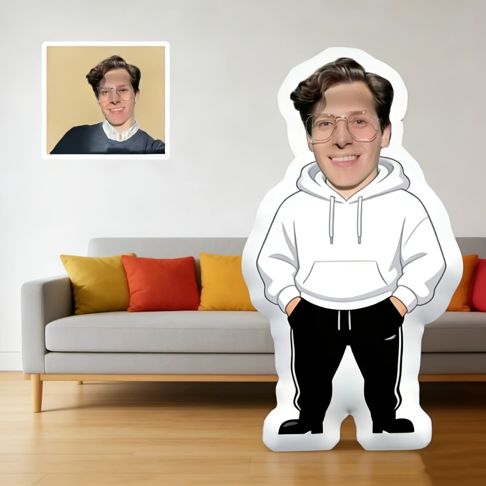 Custom Hoodie Pillow, Personal - огляд і ціна 3D Printing With Pp