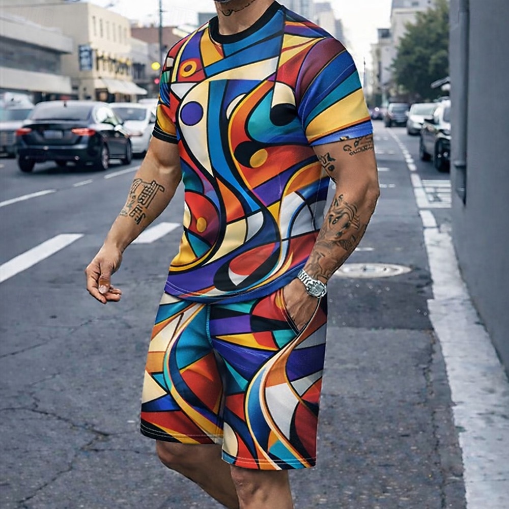 Men's 2pcs Tees Sets Summer To - огляд і ціна 3D Printing Kit