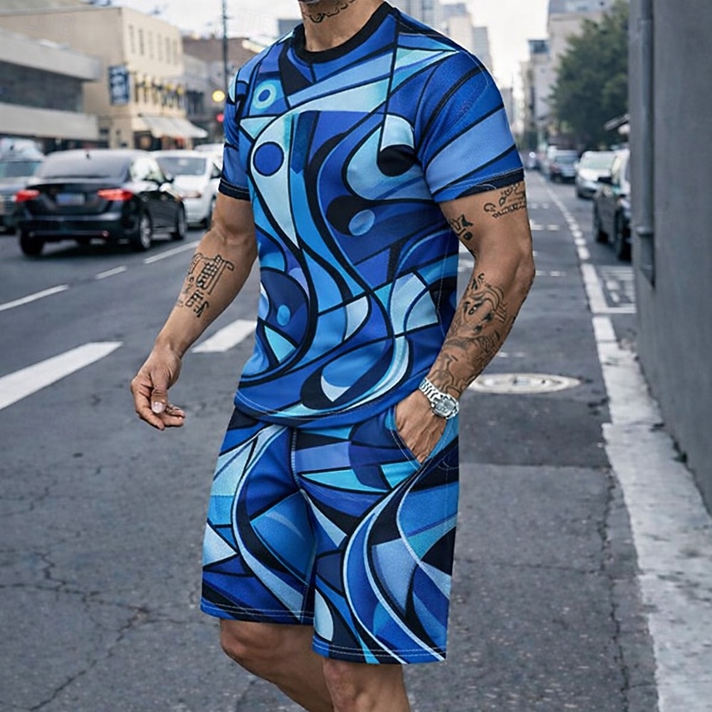 Men's 2pcs Tees Sets Summer To - огляд і ціна 3D Printing Kit