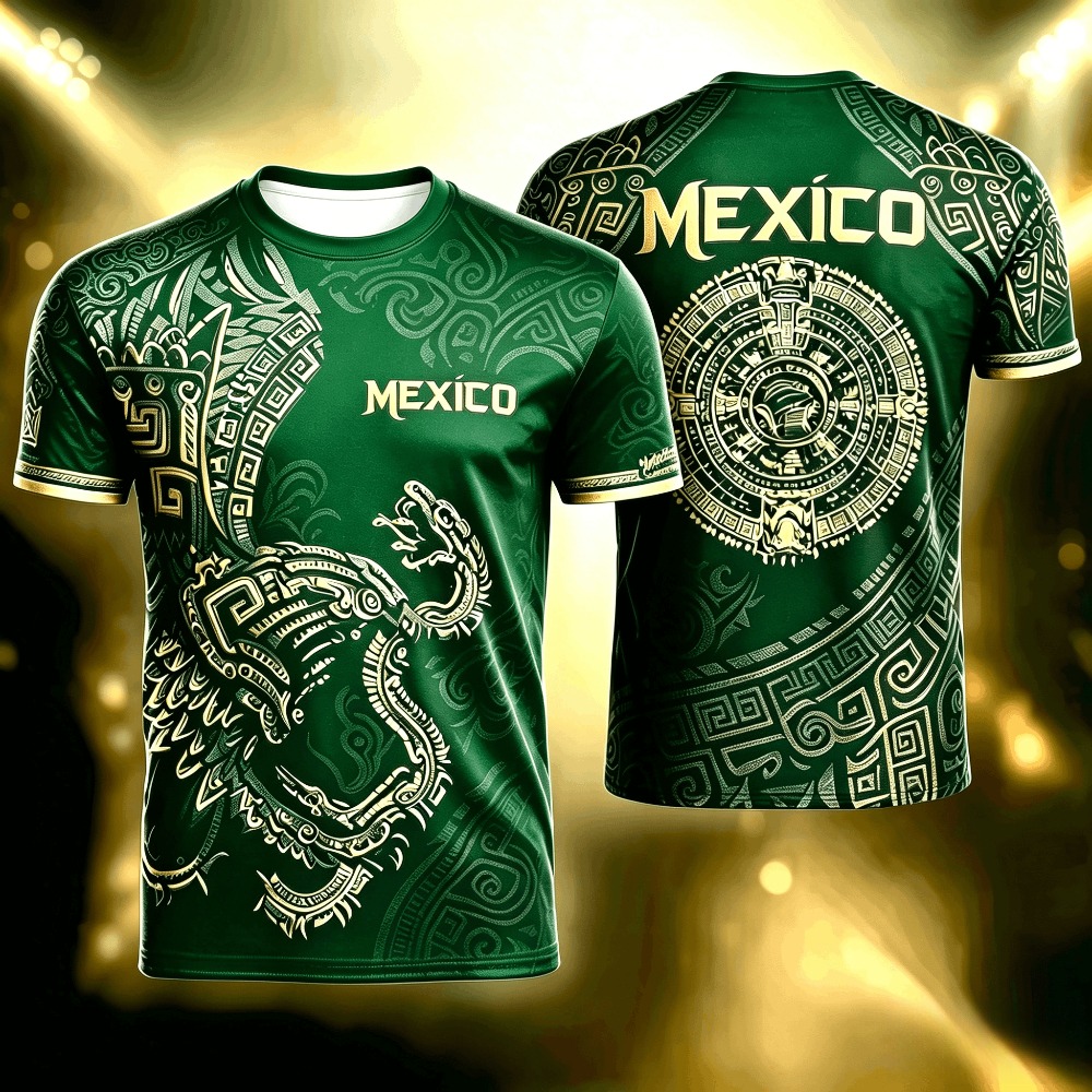 Summer Mexico Print T Shirt fo - огляд і ціна 3D Printing Eagle