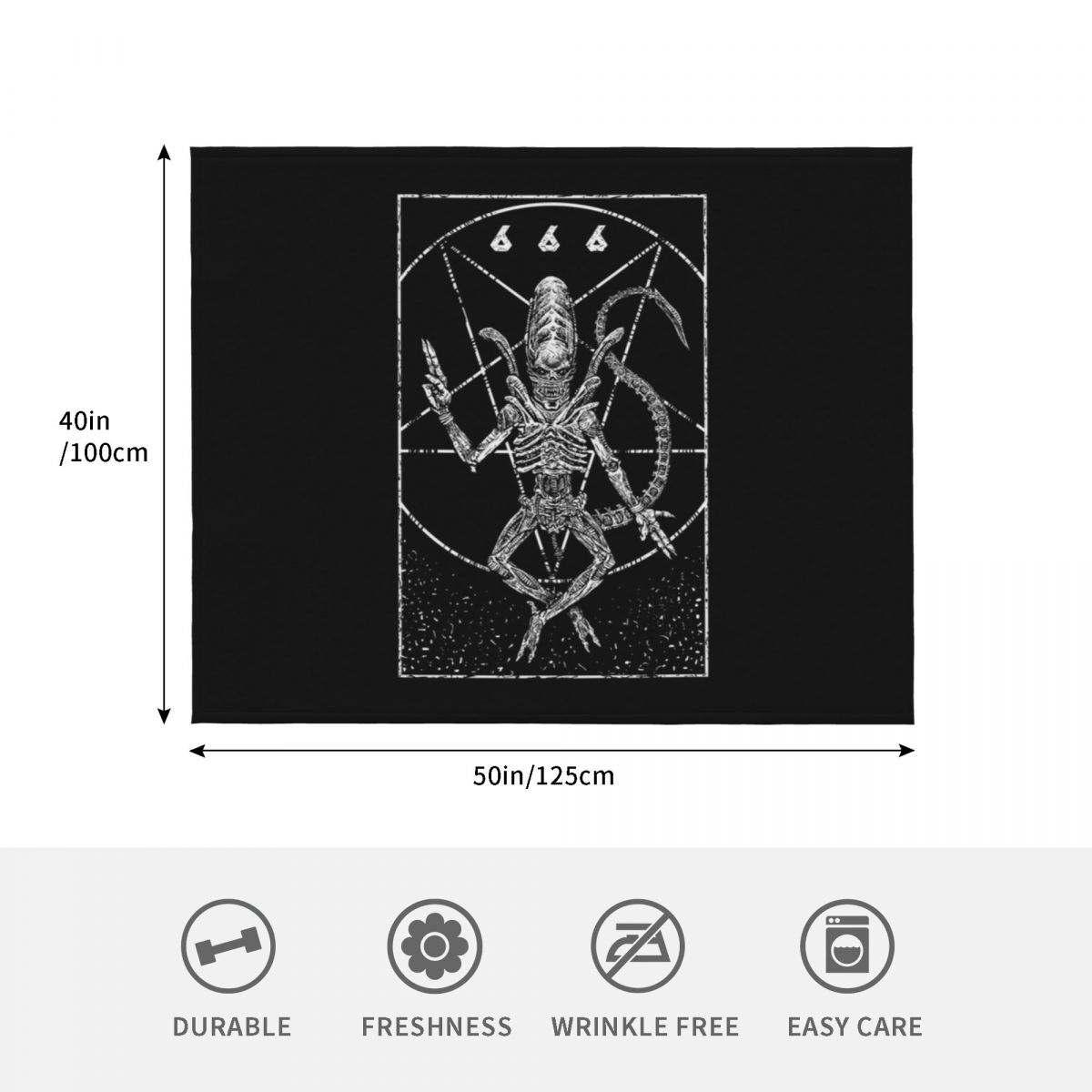 Xenomorph God Throw Blanket Al - огляд і ціна 3D Printing Xenomorph