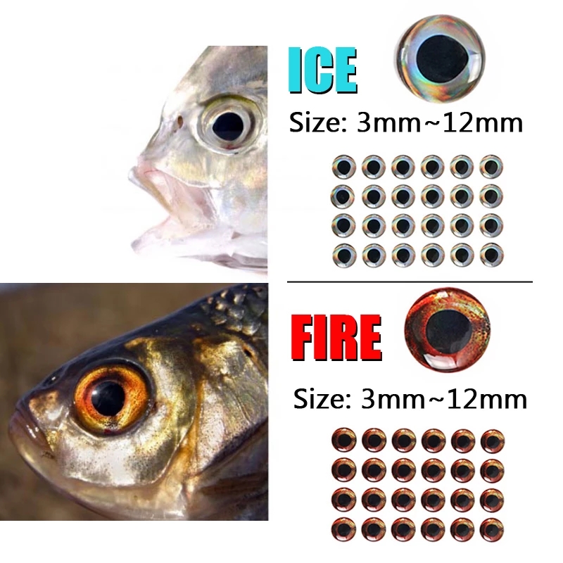 Wifreo 400pcs/pack 3D Fish Lur - огляд і ціна 3D Printing Lure