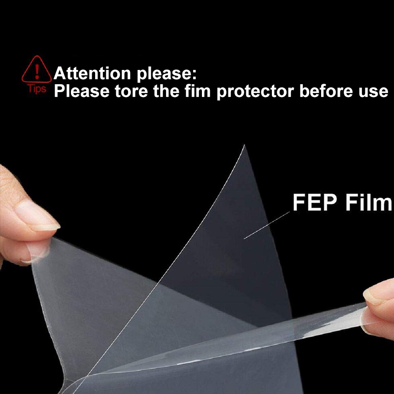 10.1Inch FEP Film 280*200*0.15 - огляд і ціна 3D Printing Uv Sensitive Resin