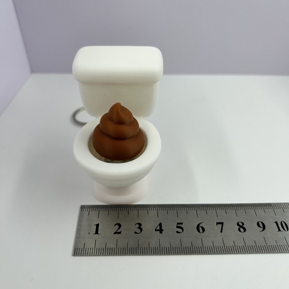 Novelty 3D Printed Toilet Poop - огляд і ціна 3D Printing Aluminium