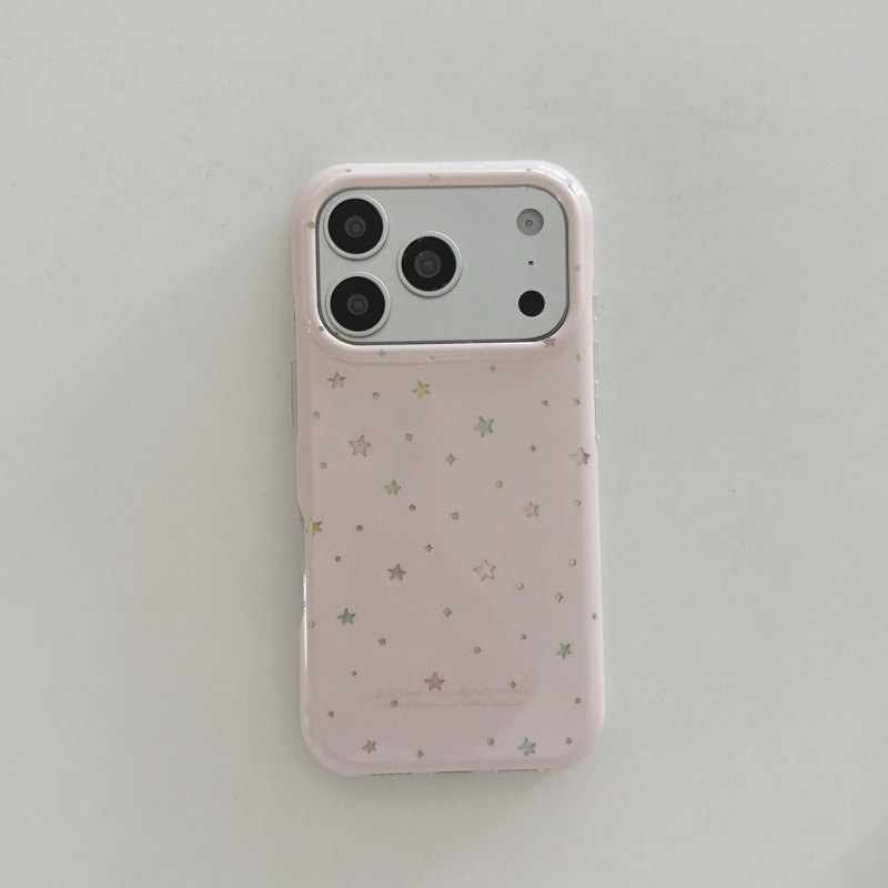 Cute Pink Star Print Phone Cas - огляд і ціна 3D Printing Housing
