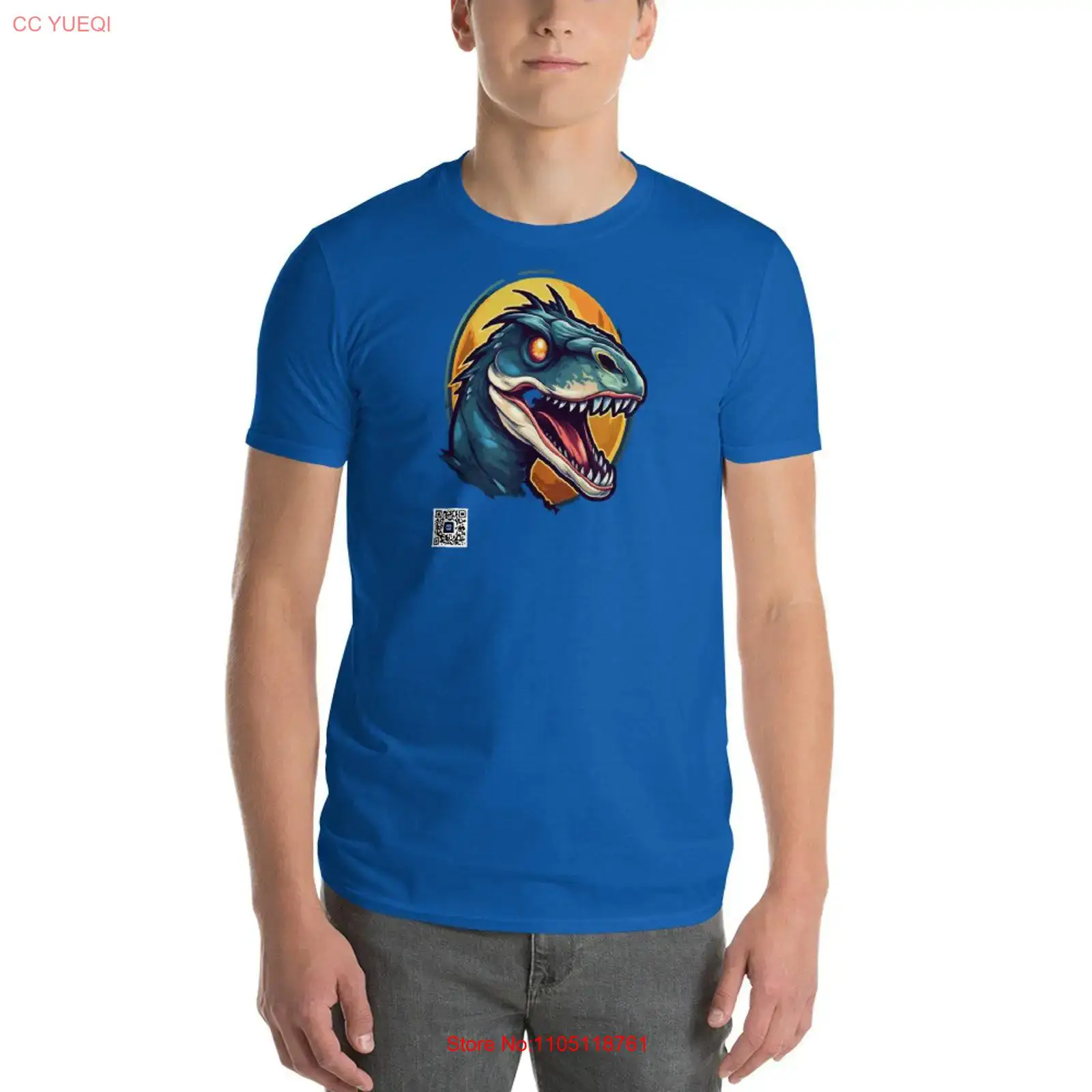 Dinosaur T Shirt smartphone ca - огляд і ціна 3D Printing Qr Codes