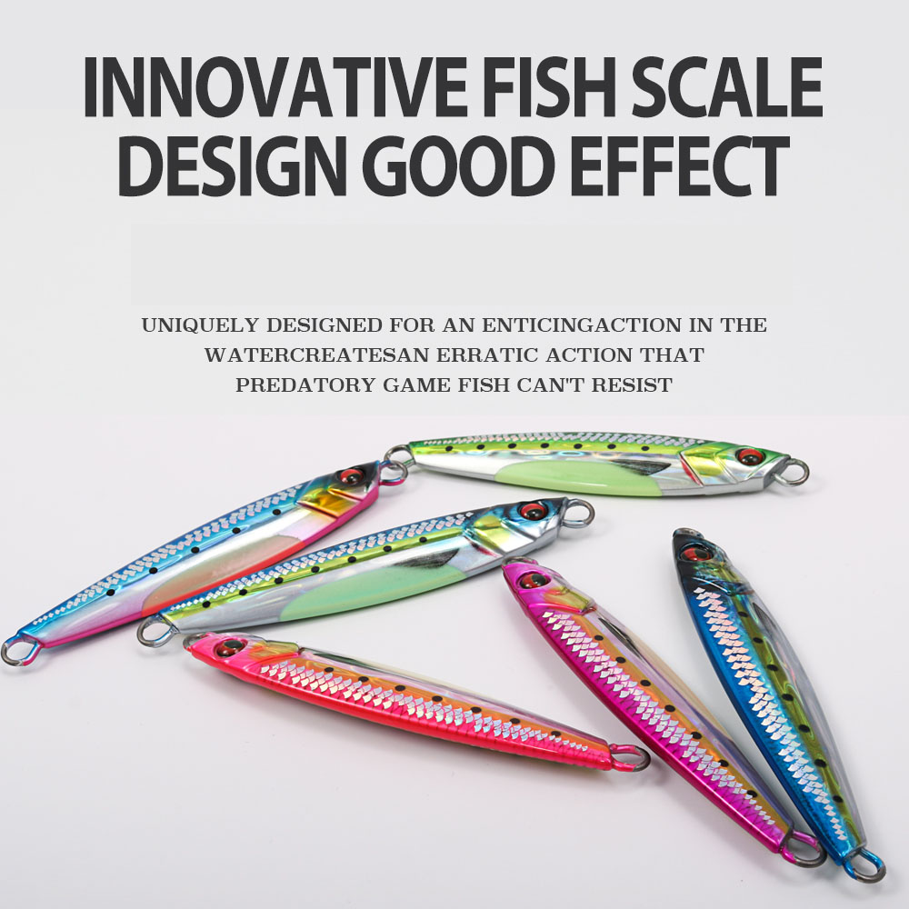 JIGGING PRO 40g 60g 80g Shore  - огляд і ціна 3D Printing Lure
