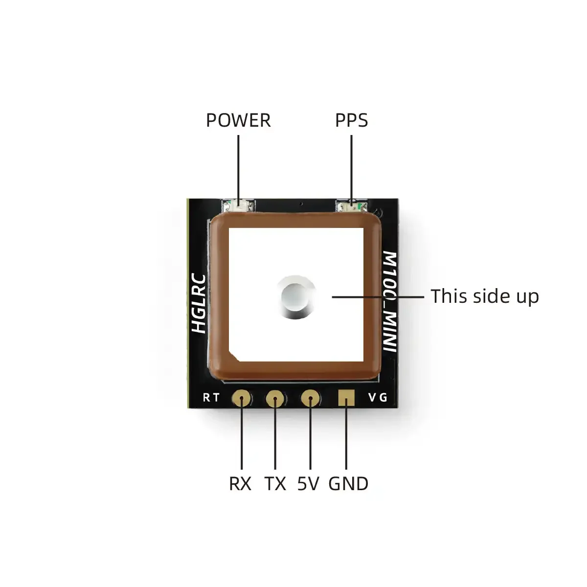 HGLRC M100 MINI GPS Module M10 - огляд і ціна 3D Printing Drone