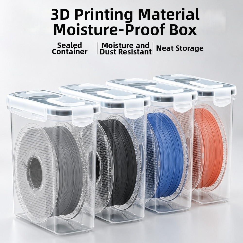 Transparent Filament Container - огляд і ціна 3D Printing With Pp