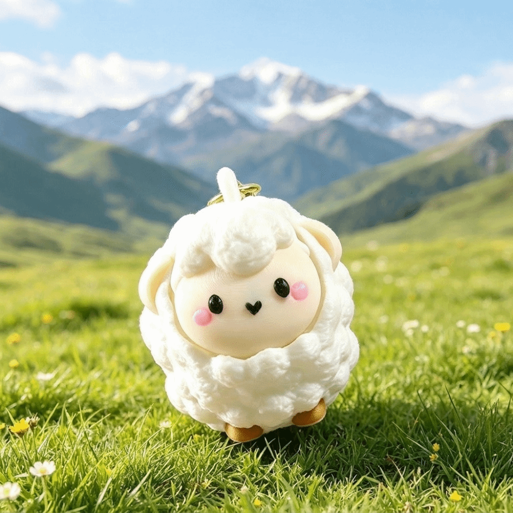 Creative 3D Printed Sheep Fidg - огляд і ціна 3D Printing Aluminium