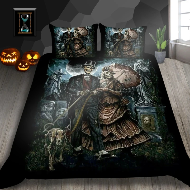 Dream NS Skeleton Bedding Set  - огляд і ціна 3D Printing Quilting