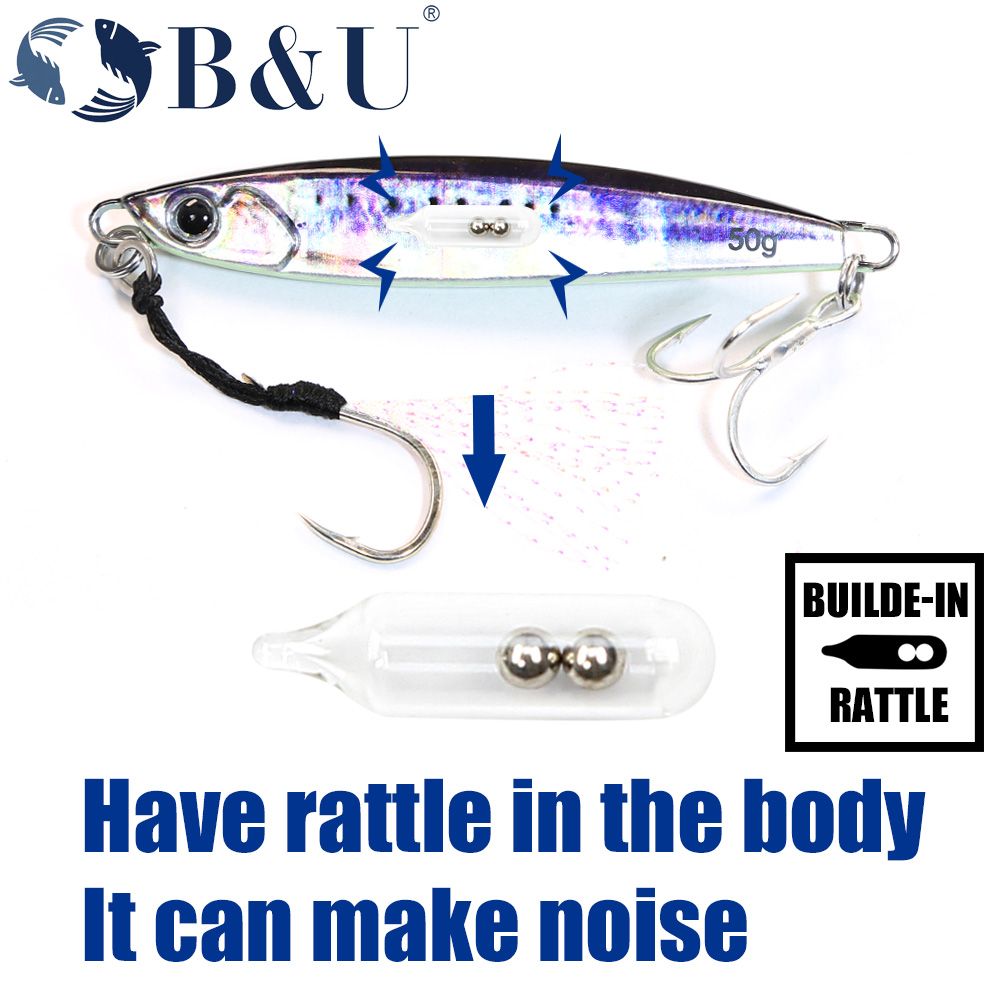 B&U 3D Printing 30G/40G/50G Ca - огляд і ціна 3D Printing Lure