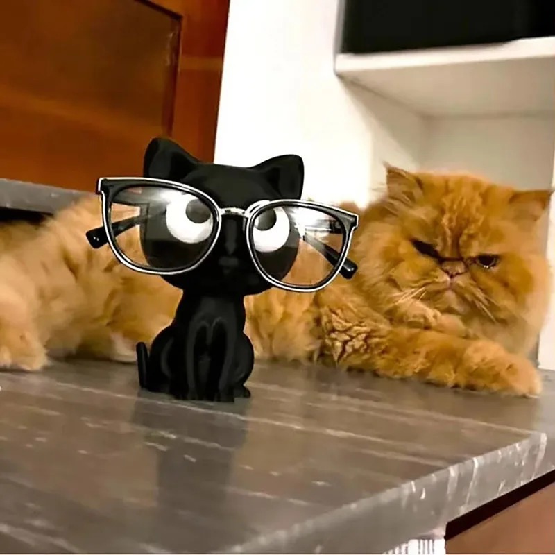 3D Printed Cat Glasses Frame-c - огляд і ціна 3D Printing Glasses Frames